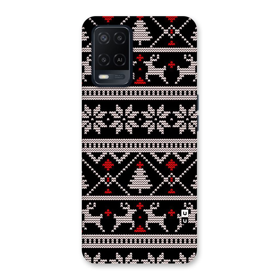 Christmas Seamless Aztec Pattern Back Case for Oppo A54