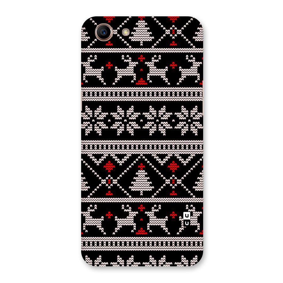 Christmas Seamless Aztec Pattern Back Case for Oppo A83 (2018)