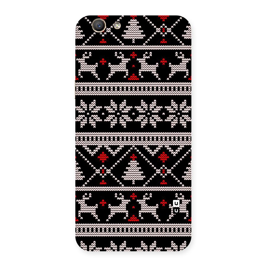 Christmas Seamless Aztec Pattern Back Case for Oppo F1s