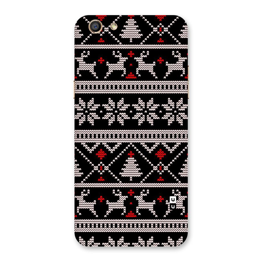 Christmas Seamless Aztec Pattern Back Case for Oppo F3