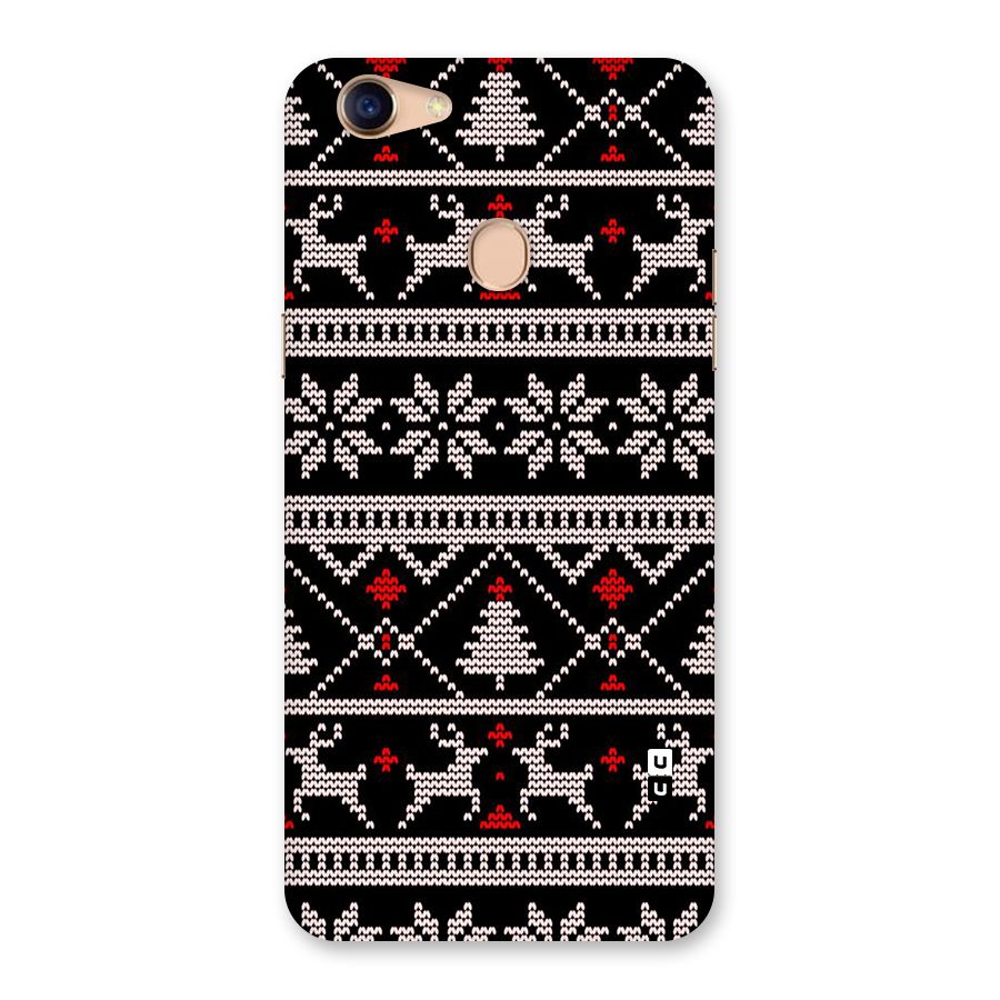 Christmas Seamless Aztec Pattern Back Case for Oppo F5
