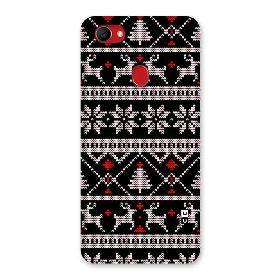 Christmas Seamless Aztec Pattern Back Case for Oppo F7