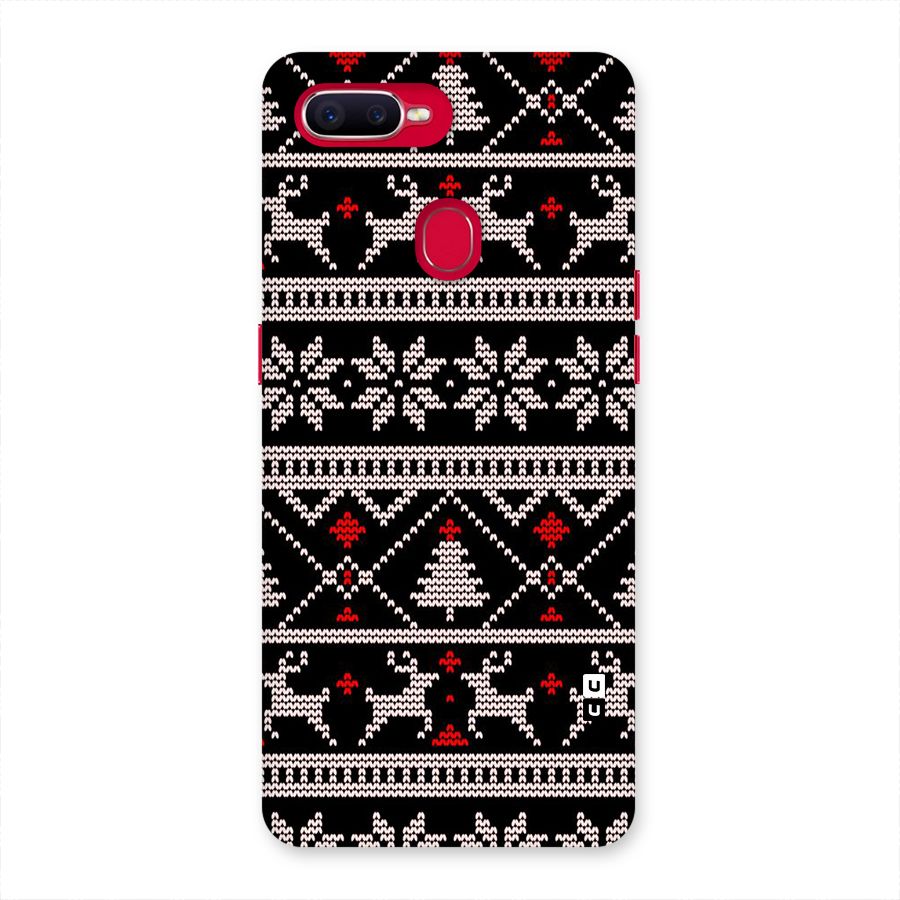 Christmas Seamless Aztec Pattern Back Case for Oppo F9 Pro