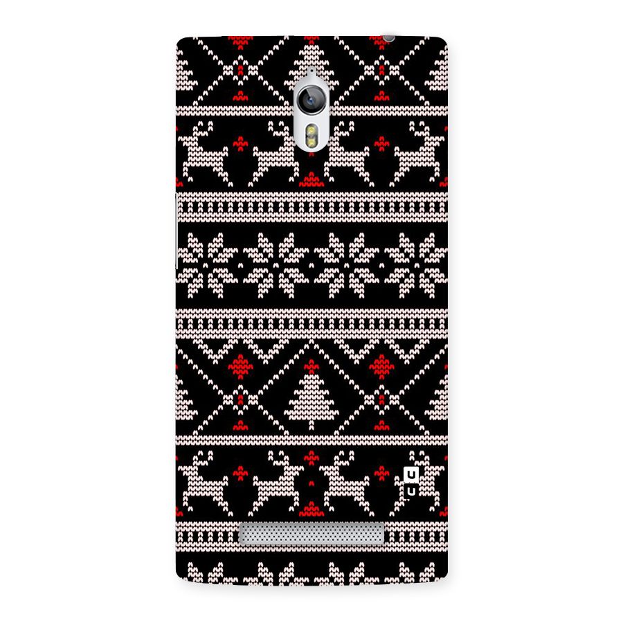 Christmas Seamless Aztec Pattern Back Case for Oppo Find 7