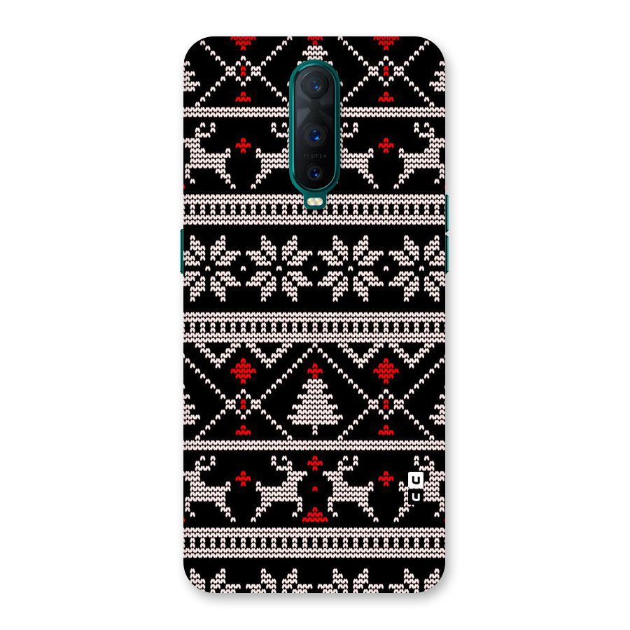 Christmas Seamless Aztec Pattern Back Case for Oppo R17 Pro