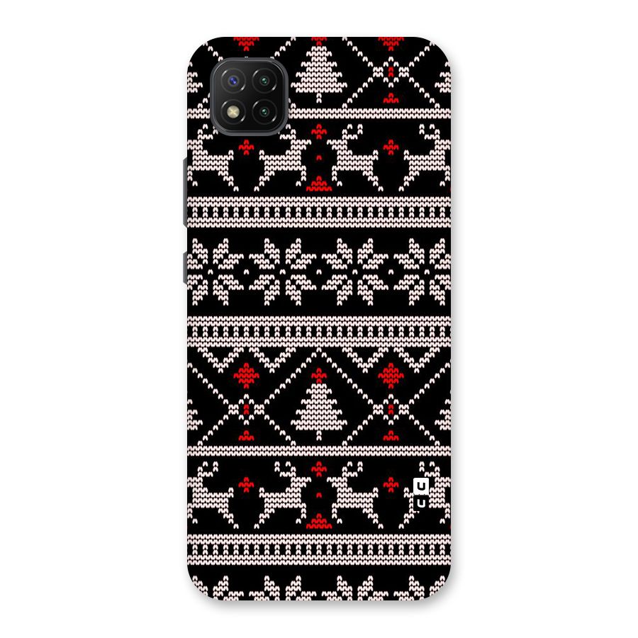 Christmas Seamless Aztec Pattern Back Case for Poco C3