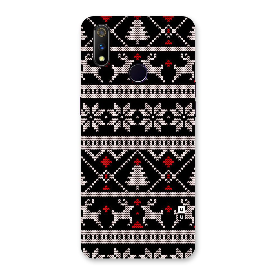 Christmas Seamless Aztec Pattern Back Case for Realme 3 Pro