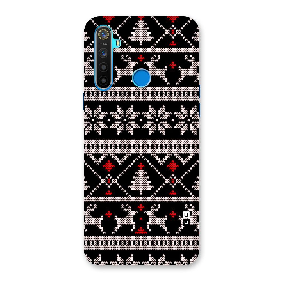 Christmas Seamless Aztec Pattern Back Case for Realme 5s