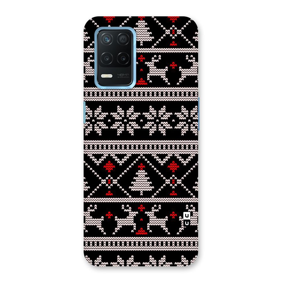 Christmas Seamless Aztec Pattern Back Case for Realme 8 5G