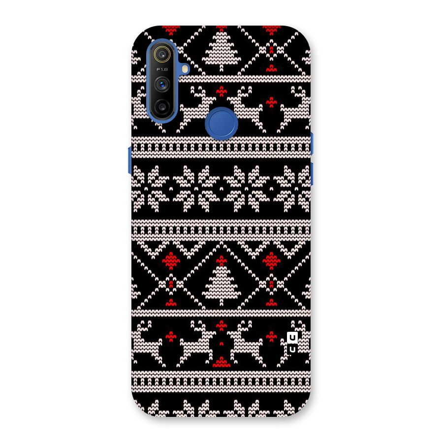 Christmas Seamless Aztec Pattern Back Case for Realme Narzo 10A