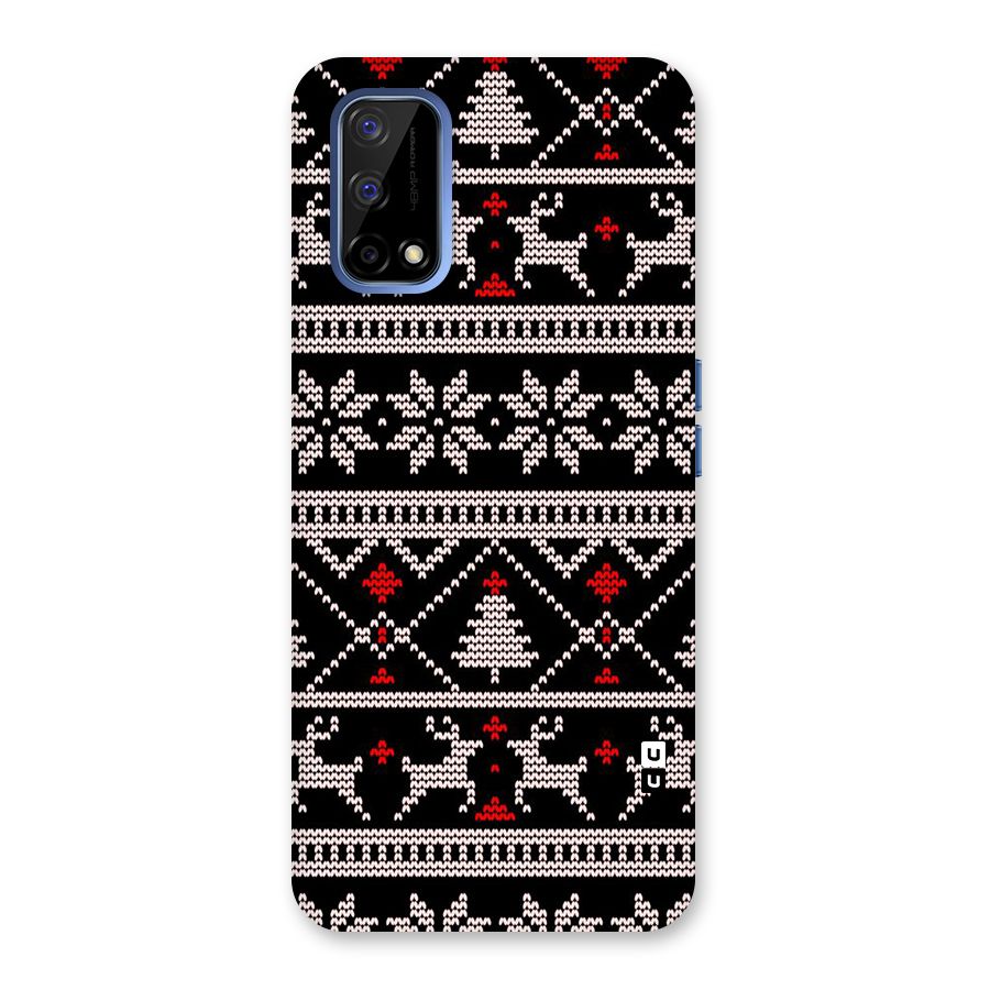 Christmas Seamless Aztec Pattern Back Case for Realme Narzo 30 Pro
