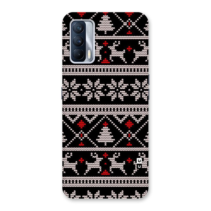 Christmas Seamless Aztec Pattern Back Case for Realme X7