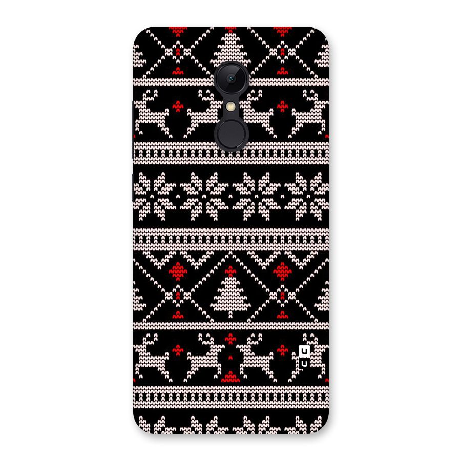 Christmas Seamless Aztec Pattern Back Case for Redmi 5