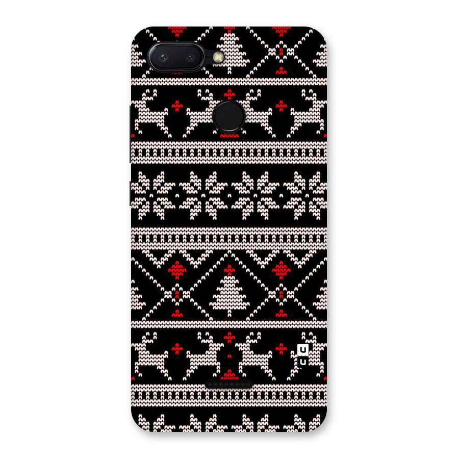 Christmas Seamless Aztec Pattern Back Case for Redmi 6