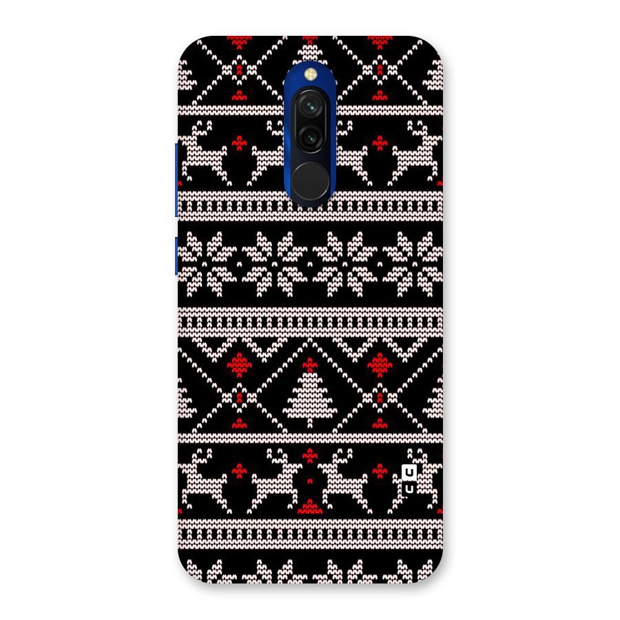Christmas Seamless Aztec Pattern Back Case for Redmi 8