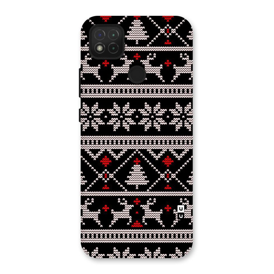 Christmas Seamless Aztec Pattern Back Case for Redmi 9C