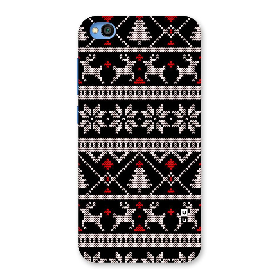 Christmas Seamless Aztec Pattern Back Case for Redmi Go