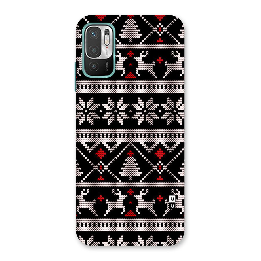 Christmas Seamless Aztec Pattern Back Case for Redmi Note 10T 5G