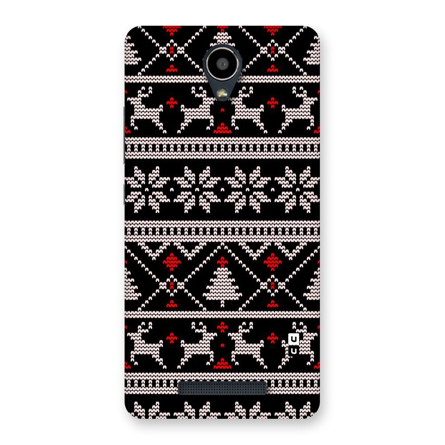 Christmas Seamless Aztec Pattern Back Case for Redmi Note 2