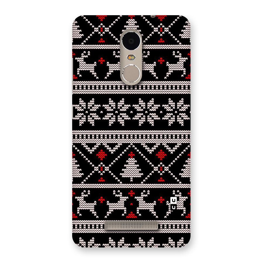 Christmas Seamless Aztec Pattern Back Case for Redmi Note 3