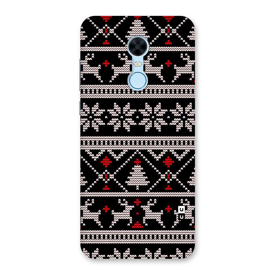 Christmas Seamless Aztec Pattern Back Case for Redmi Note 5