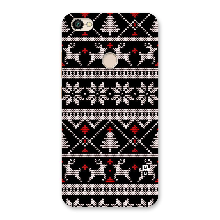 Christmas Seamless Aztec Pattern Back Case for Redmi Y1 2017