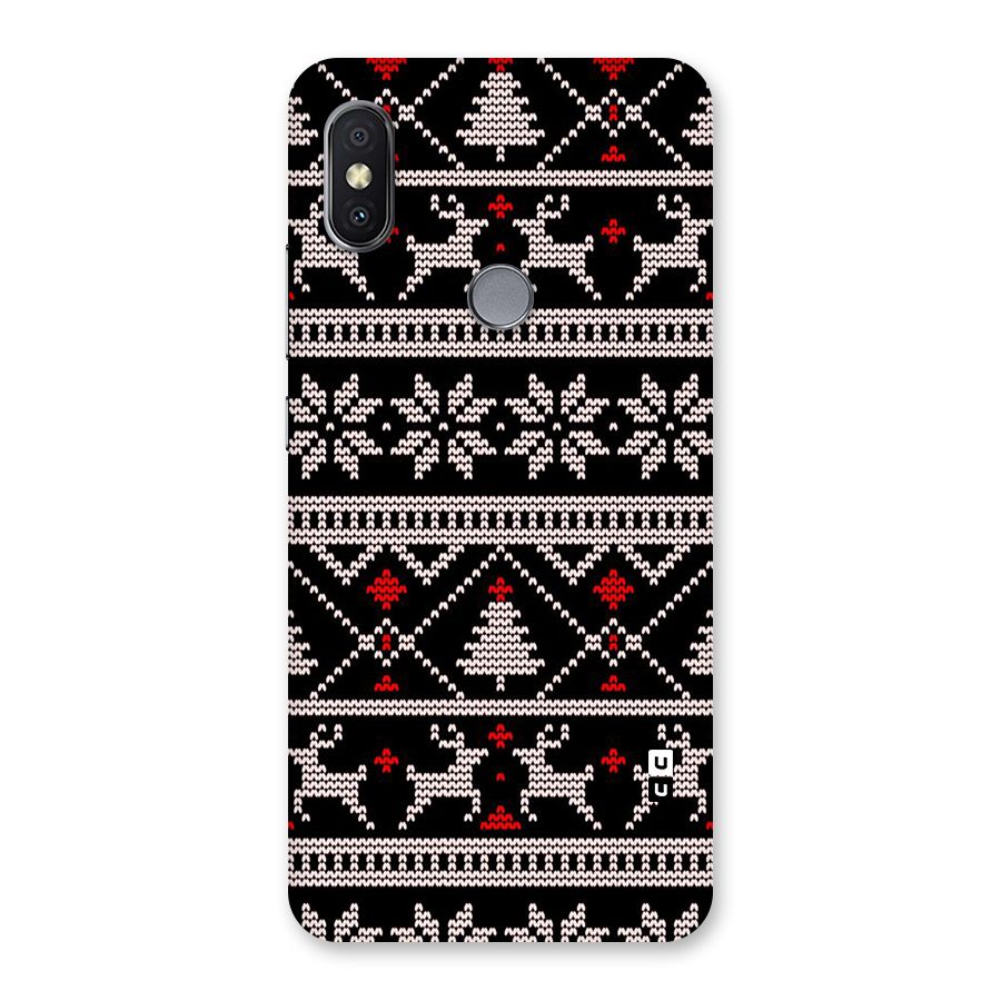 Christmas Seamless Aztec Pattern Back Case for Redmi Y2