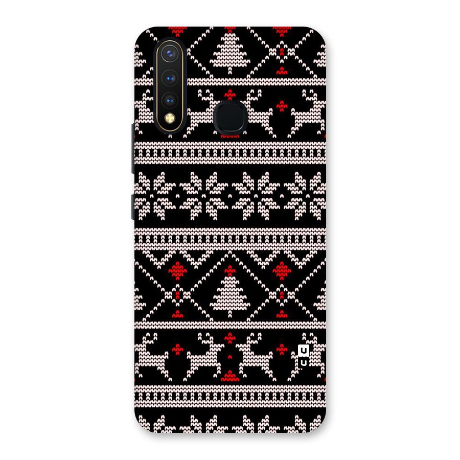 Christmas Seamless Aztec Pattern Back Case for Vivo U20