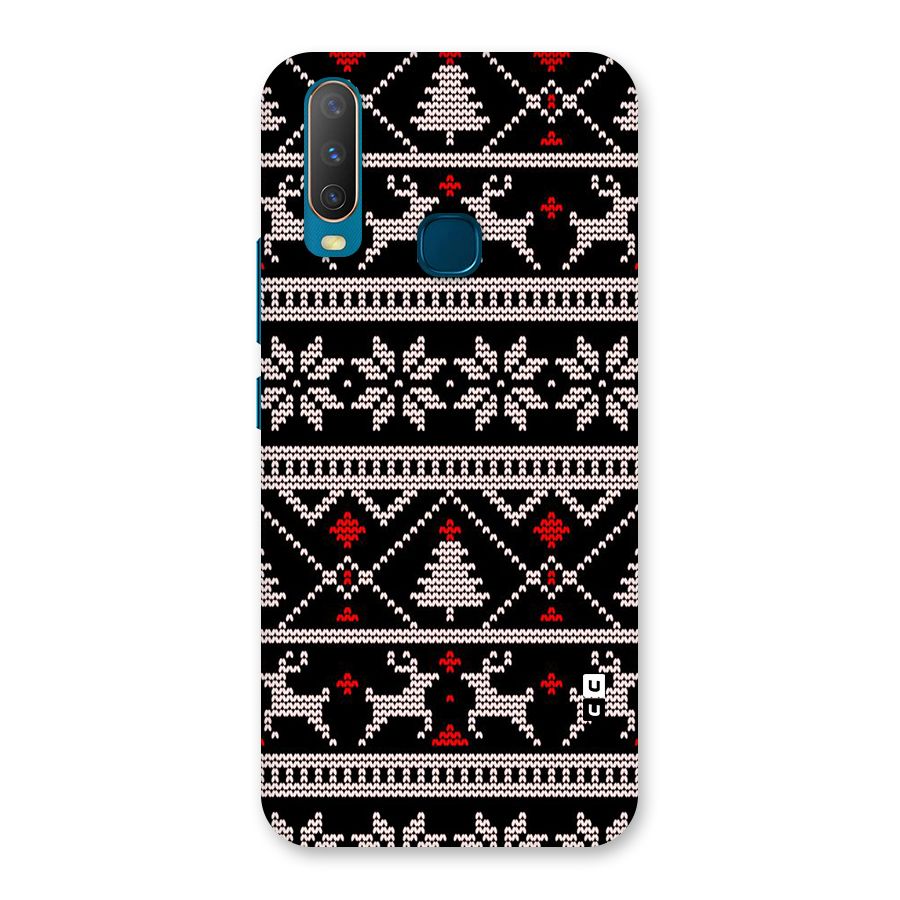 Christmas Seamless Aztec Pattern Back Case for Vivo Y11