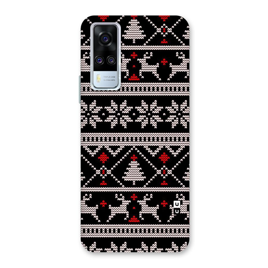 Christmas Seamless Aztec Pattern Back Case for Vivo Y31