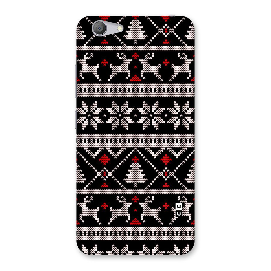 Christmas Seamless Aztec Pattern Back Case for Vivo Y53