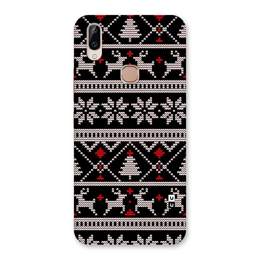 Christmas Seamless Aztec Pattern Back Case for Vivo Y83 Pro