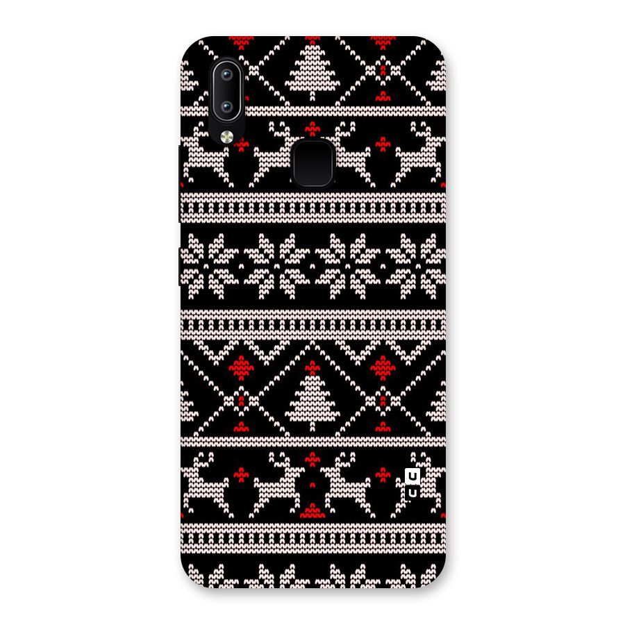 Christmas Seamless Aztec Pattern Back Case for Vivo Y93