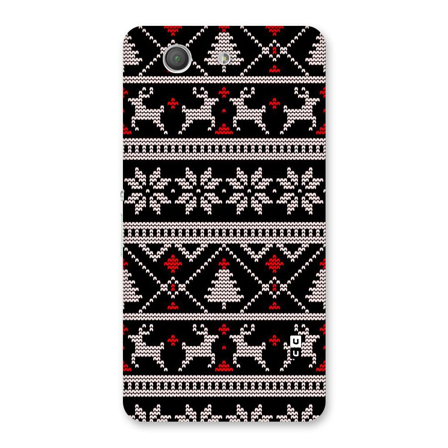 Christmas Seamless Aztec Pattern Back Case for Xperia Z3 Compact