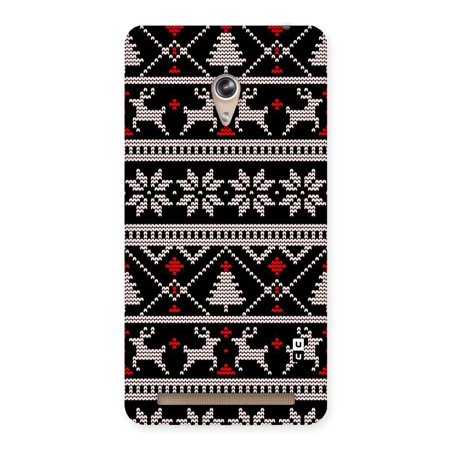 Christmas Seamless Aztec Pattern Back Case for Zenfone 6