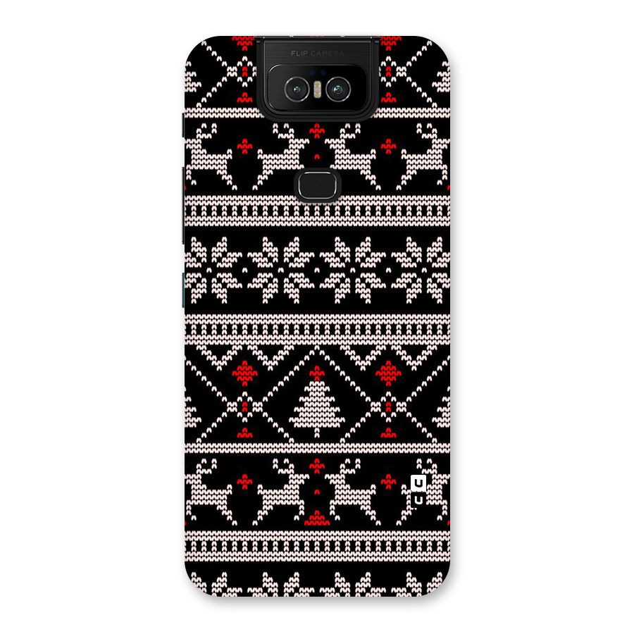 Christmas Seamless Aztec Pattern Back Case for Zenfone 6z