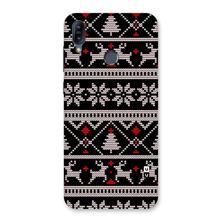 Christmas Seamless Aztec Pattern Back Case for Zenfone Max M2