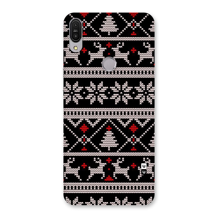Christmas Seamless Aztec Pattern Back Case for Zenfone Max Pro M1