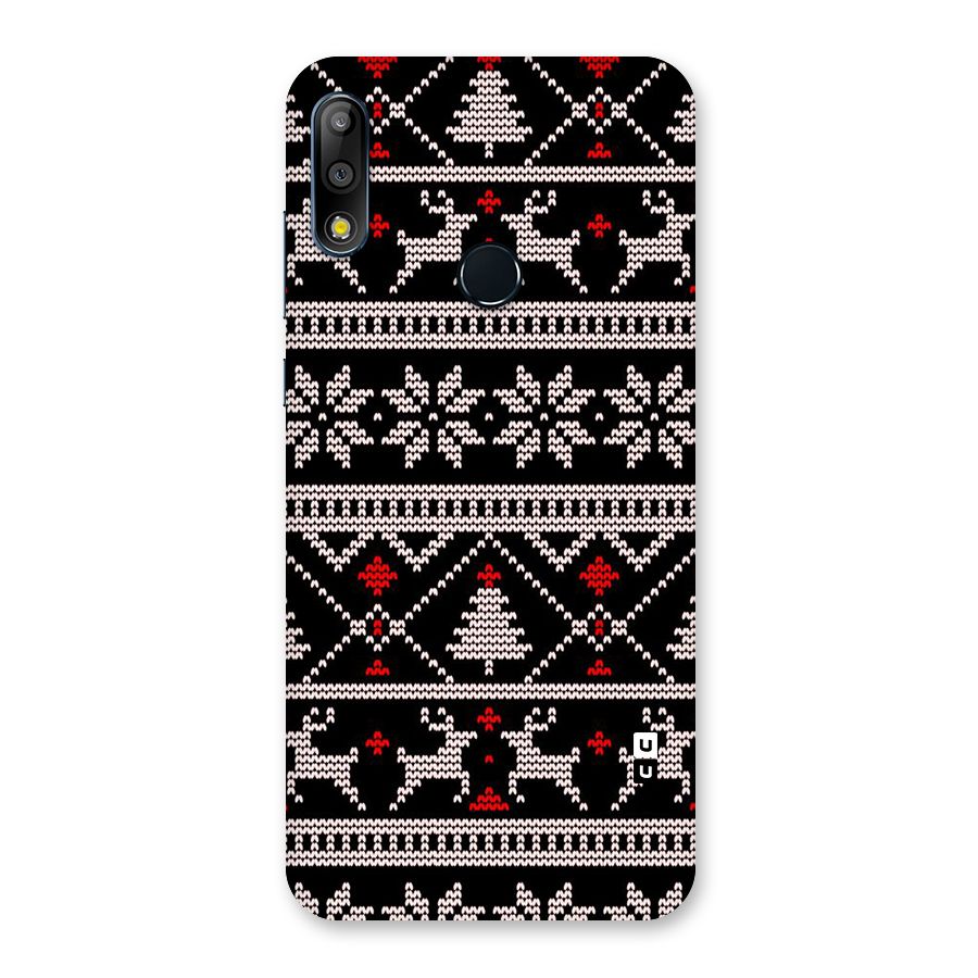 Christmas Seamless Aztec Pattern Back Case for Zenfone Max Pro M2