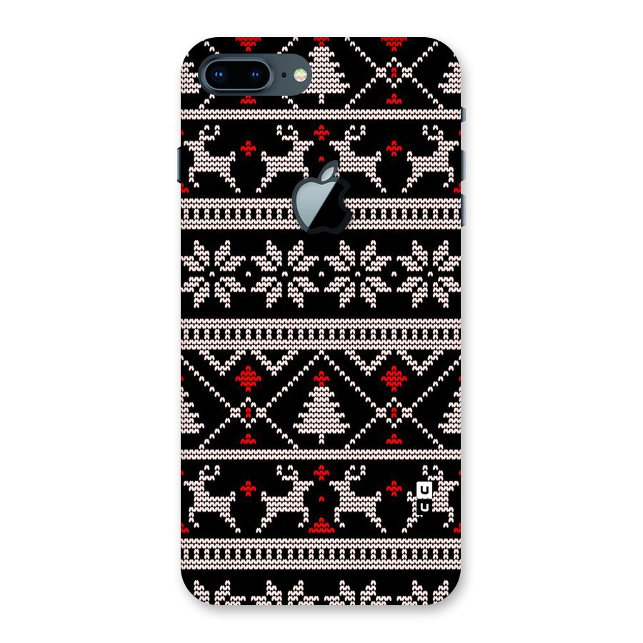 Christmas Seamless Aztec Pattern Back Case for iPhone 7 Plus Apple Cut