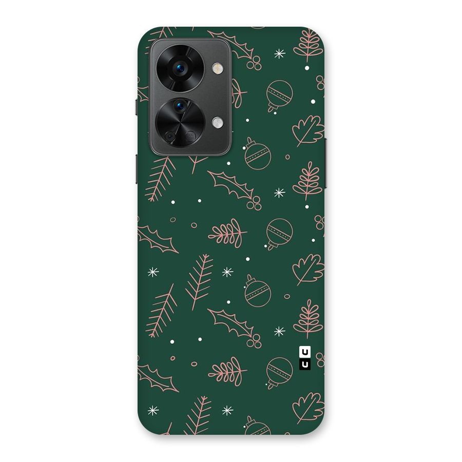 Christmas Season Leaves Back Case for OnePlus Nord 2T