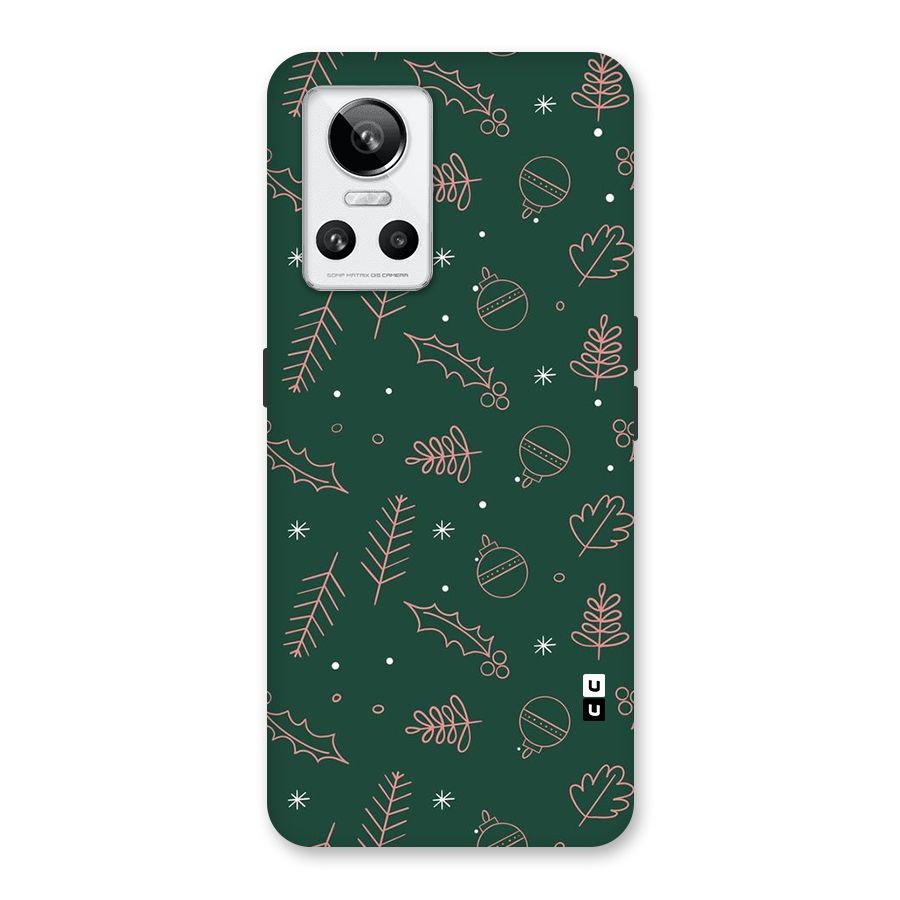 Christmas Season Leaves Back Case for Realme GT Neo 3