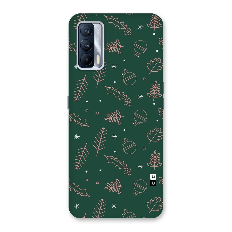Christmas Season Leaves Back Case for Realme X7