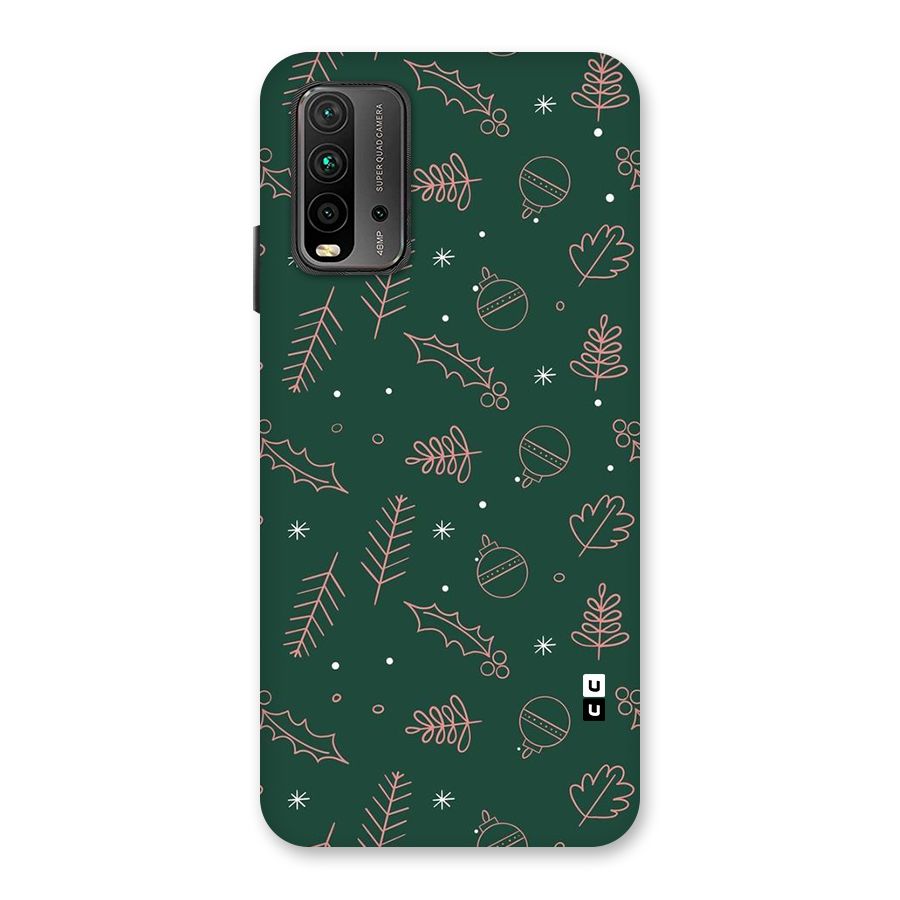 Christmas Season Leaves Back Case for Redmi 9 Power