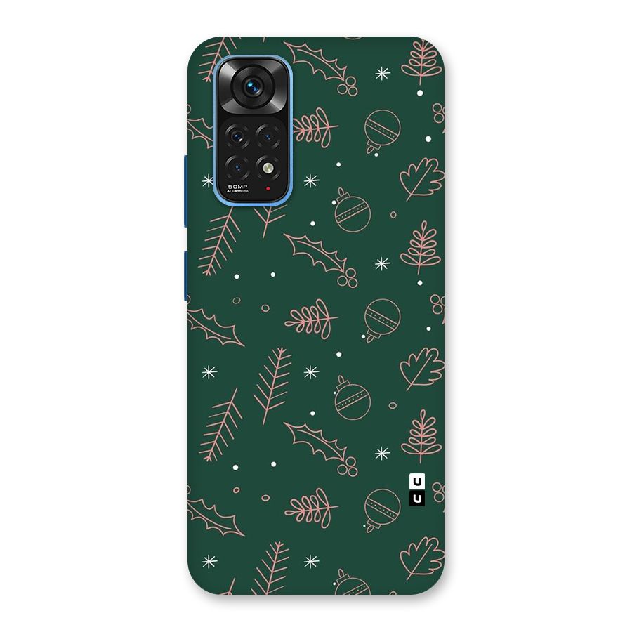 Christmas Season Leaves Back Case for Redmi Note 11S