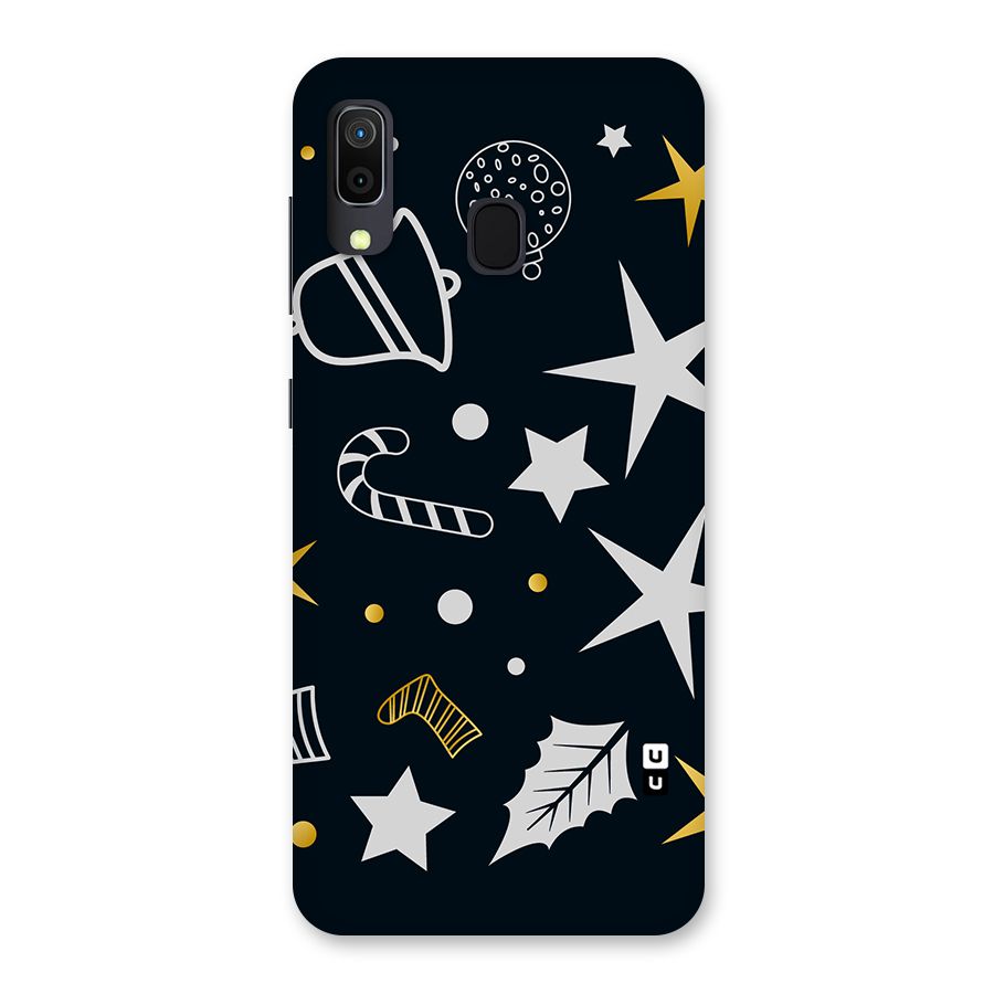 Christmas Special Pattern Back Case for Galaxy A30