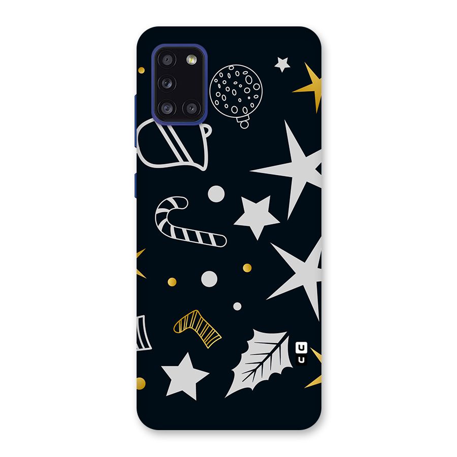 Christmas Special Pattern Back Case for Galaxy A31
