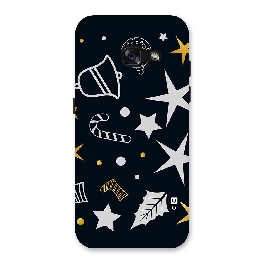 Christmas Special Pattern Back Case for Galaxy A3 (2017)