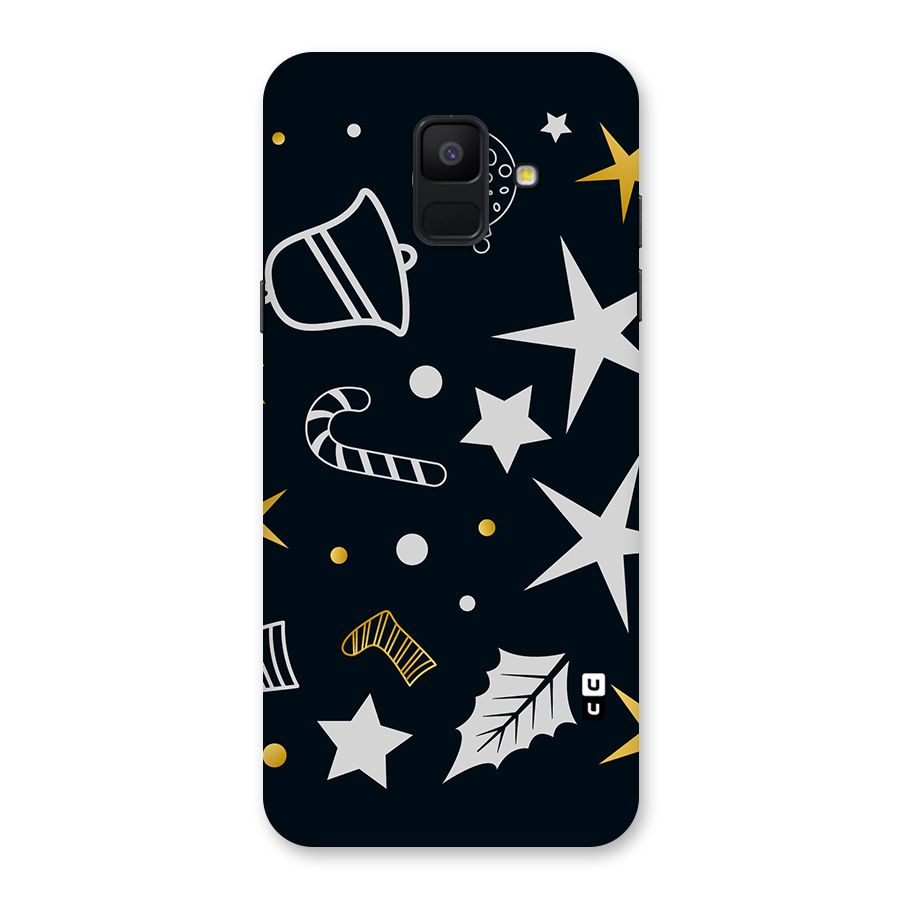 Christmas Special Pattern Back Case for Galaxy A6 (2018)