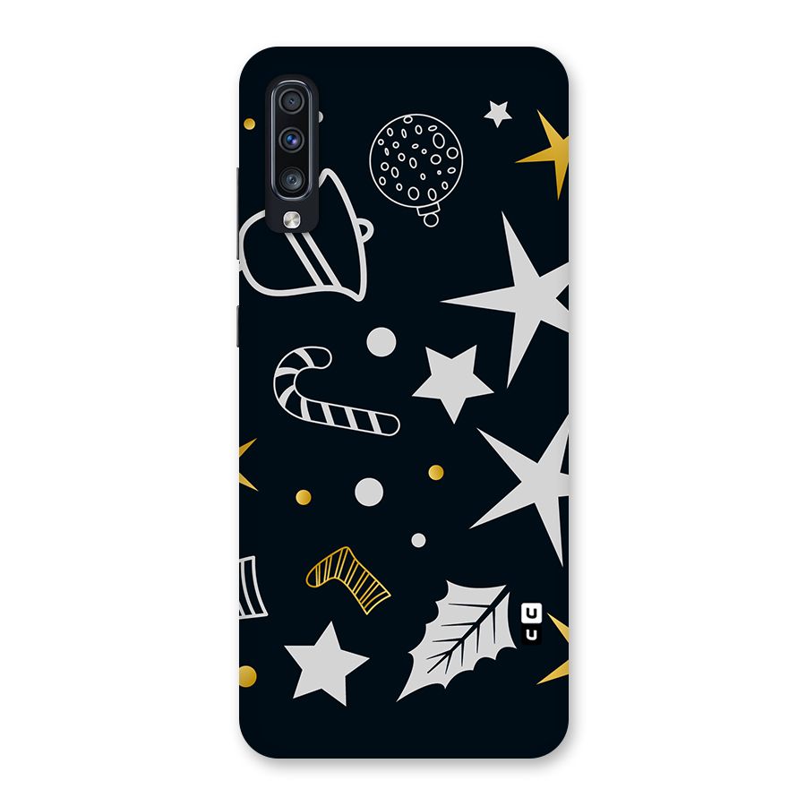 Christmas Special Pattern Back Case for Galaxy A70
